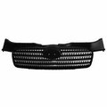 Sherman Parts Grille for 2006-2010 Accent SDN Chrome & Black SHE3192A-99-0